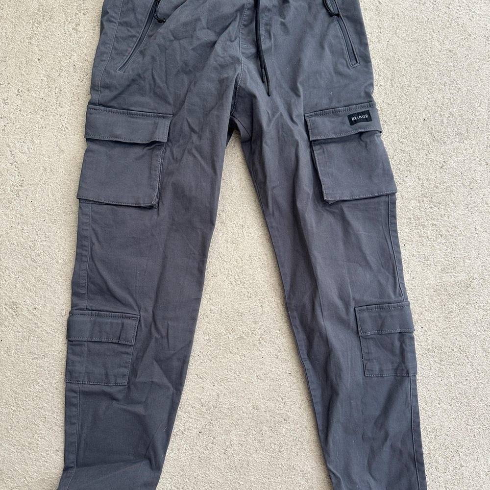 Black Cargo Pants for Men